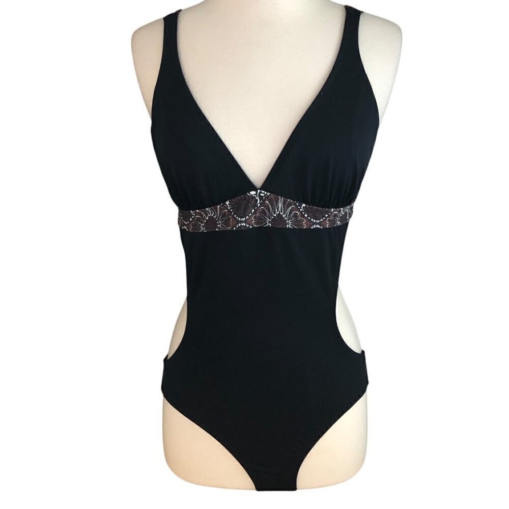 Athleta Cut Out Sides One Piece Swimsuit - 757876 NEW